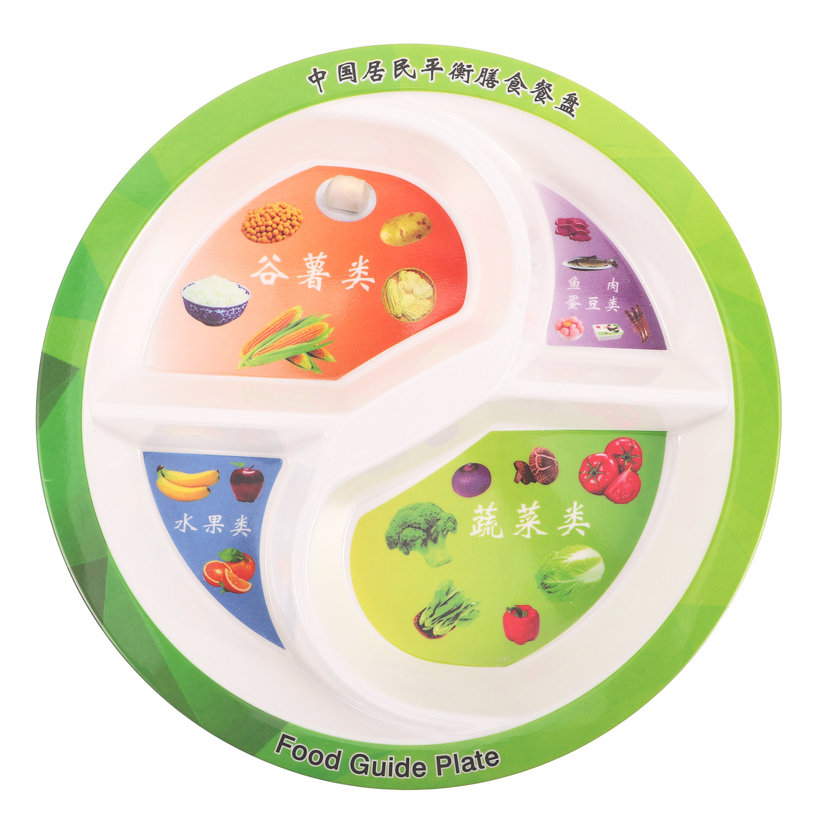 Nutrition & Fitness Coaching Fulham - 4 Section Portion Control Divided Plate