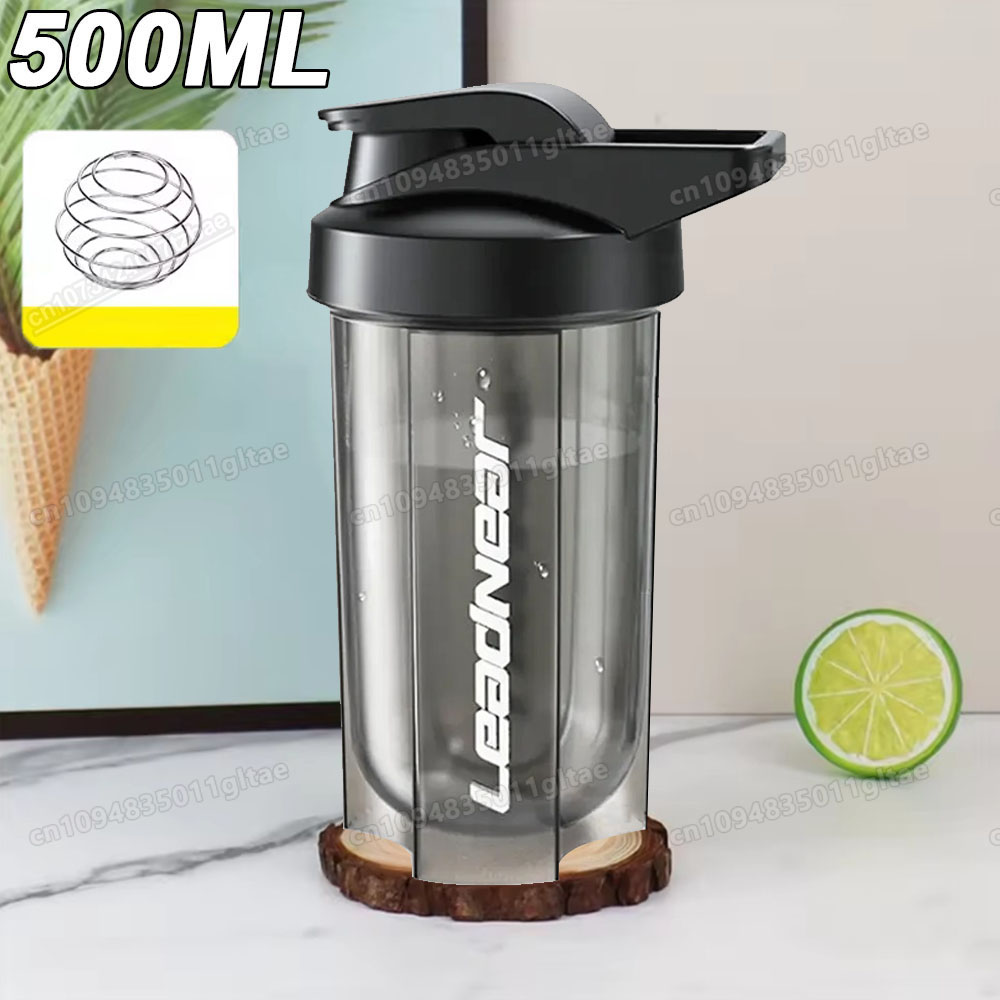 Nutrition And Fitness - 500ML Portable Protein Powder Shaker Bottle