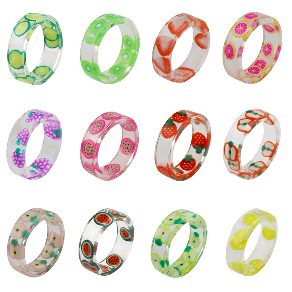 Fruit Resin Ring  Jewelry Anne - đánh giá và giá Nutrition And Fitness