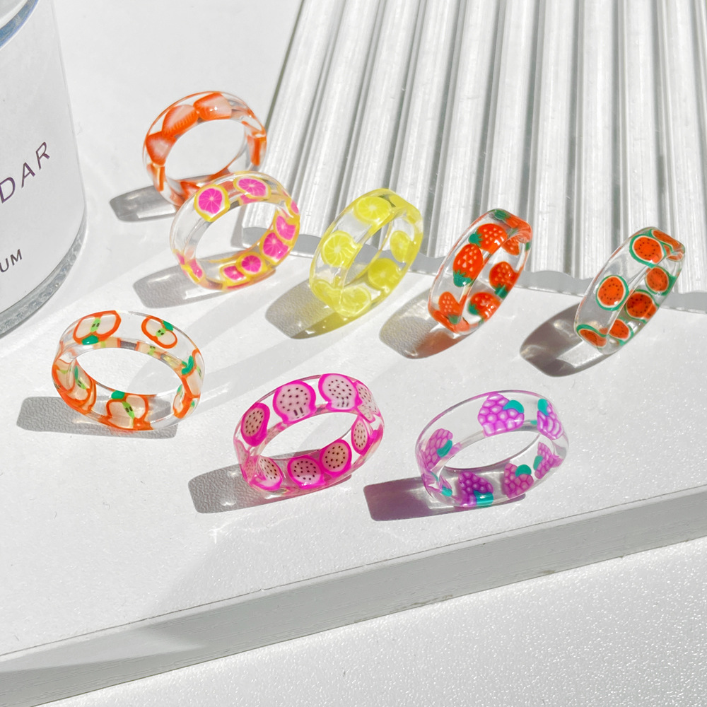 Fruit Resin Ring  Jewelry Anne - đánh giá và giá Nutrition And Fitness