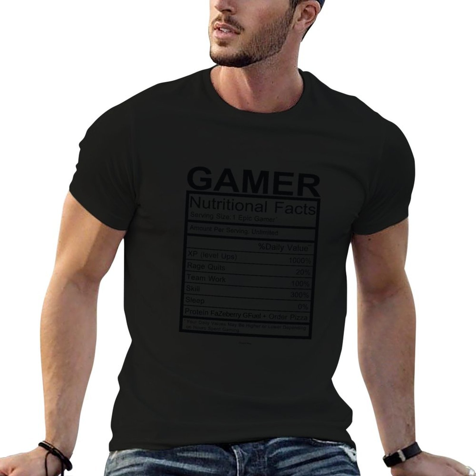 Gamer Nutritional Facts Chart  - đánh giá và giá Nutrition Fitness