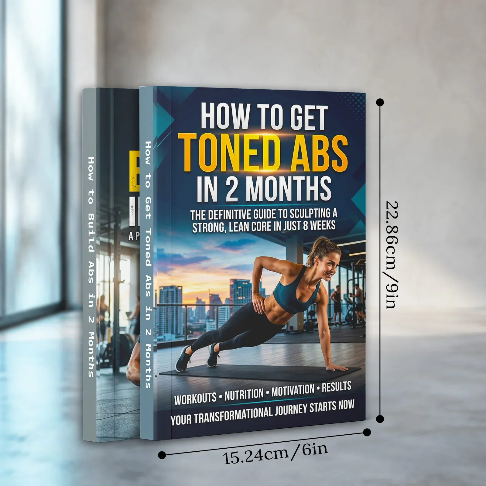 2-Book Abs Training Guide Set  - đánh giá và giá Fitness Nutrition Guide Book