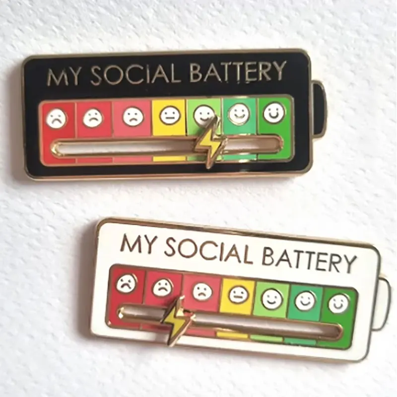 My Social Power Battery Brooch - đánh giá và giá Nutrition Fitness