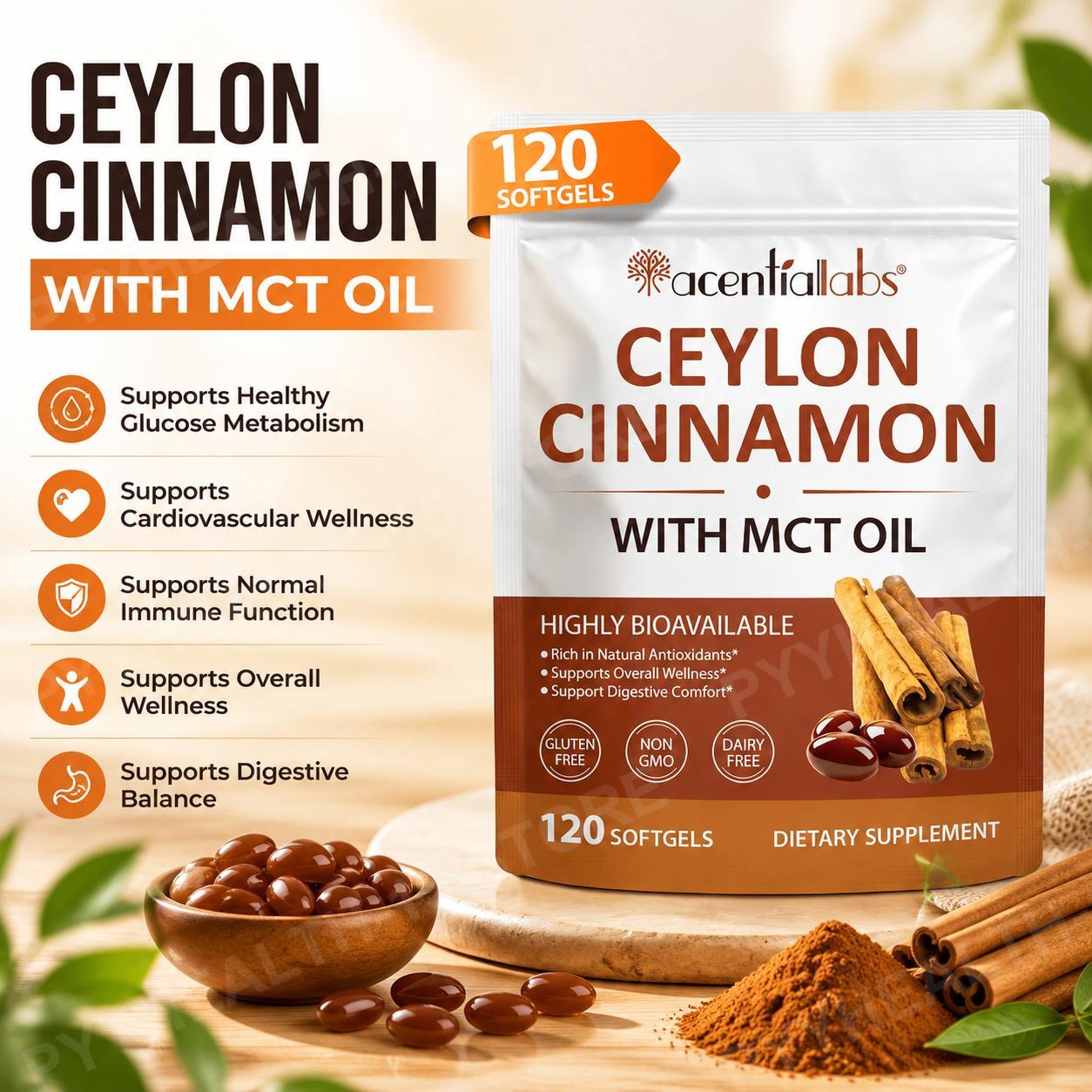 Ceylon Cinnamon with Coconut M - đánh giá và giá Mct Oil Coconut
