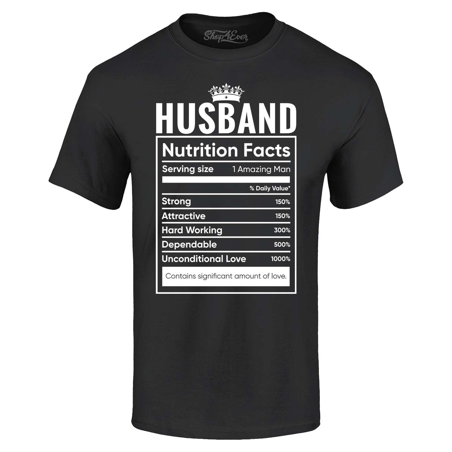Husband Nutrition Facts T-shir - đánh giá và giá Nutrition & Fitness Coaching Fulham