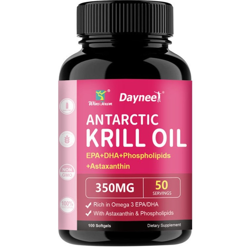 Krill oil soft capsules supple - đánh giá và giá Nutrition Fitness