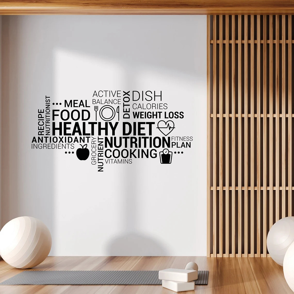 Inspiring Healthy Eating Vinyl - đánh giá và giá Nutrition Fitness And Health